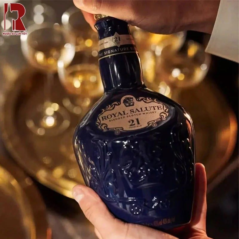 Rượu Biếu Tết Royal Salute 21 Year Old