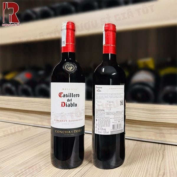 Rượu Vang Chile Đỏ Concha Y Toro Casillero Del Diablo Reserva Cabernet Sauvignon