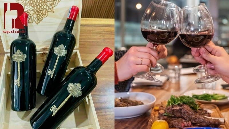 Vang Ý chìa khoá vàng Segreto Negroamaro