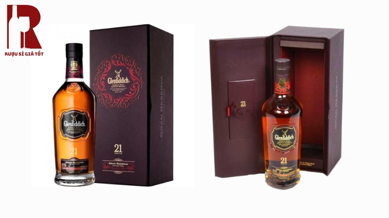 Rượu Glenfiddich 21 Mẫu Cũ Và Mẫu Mới