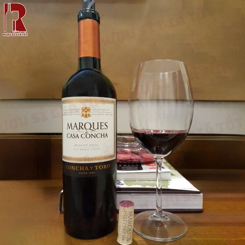 Rượu Vang Chile Đỏ Concha Y Toro Marques de Casa Concha Merlot