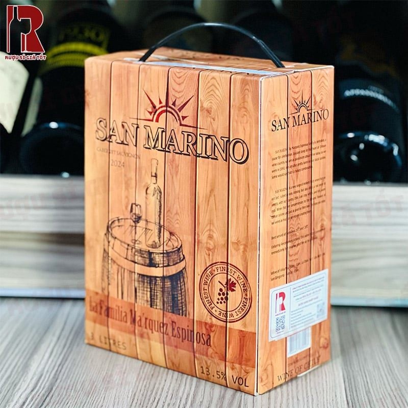 Rượu Vang Bịch Chile San Marino Cabernet Sauvignon