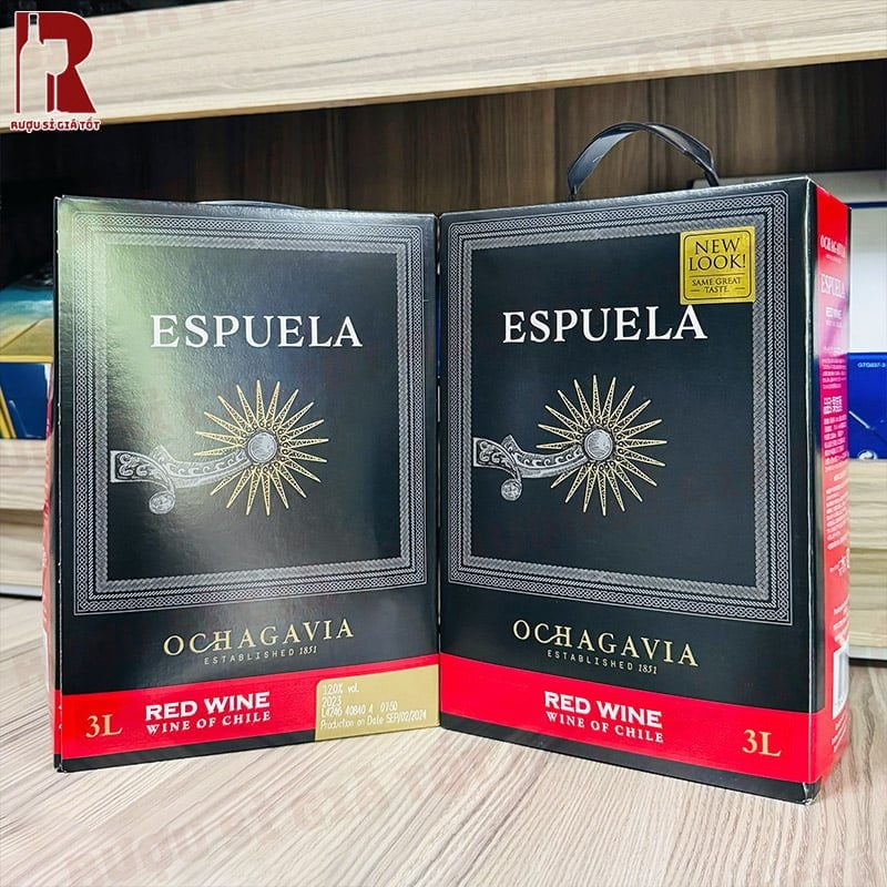 Rượu Vang Bịch Ochagavia Espuela Red