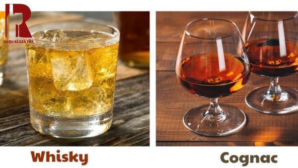 Rượu Cognac vs Whisky khác nhau như thế nào?