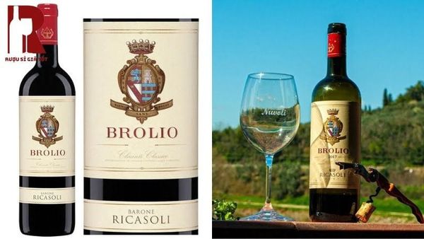 Rượu vang Ý đỏ Ricasoli Brolio Chianti Classico DOCG