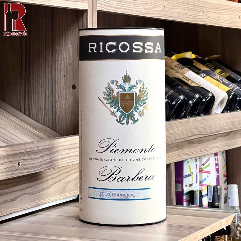 Rượu Vang Bịch Ý Ricossa Piemonte Barbera DOC