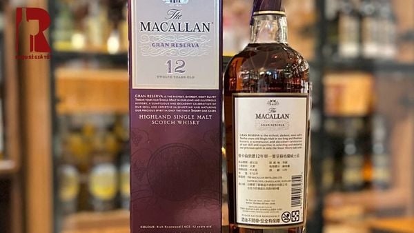 Giá rượu Macallan 12 Gran Reserva đắt nhất 18-19 triệu đồng