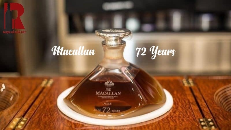 Macallan 72 Years in Lalique từng được bán với giá hơn 1,5 triệu USD