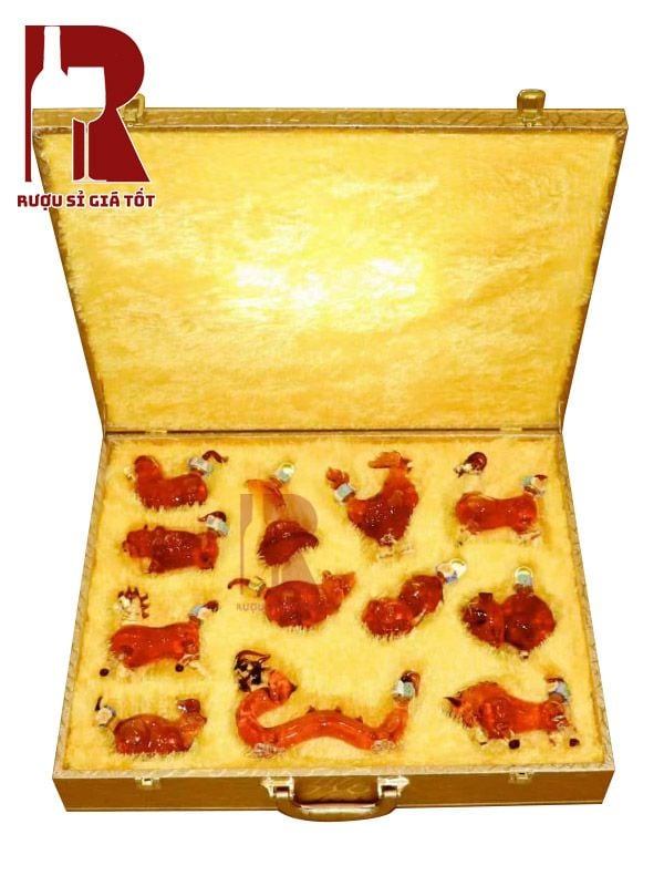 Set Rượu Linh Vật 12 Con Giáp Mini