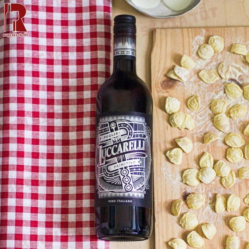 Rượu vang Ý đỏ Luccarelli Primitivo Vintage Edition
