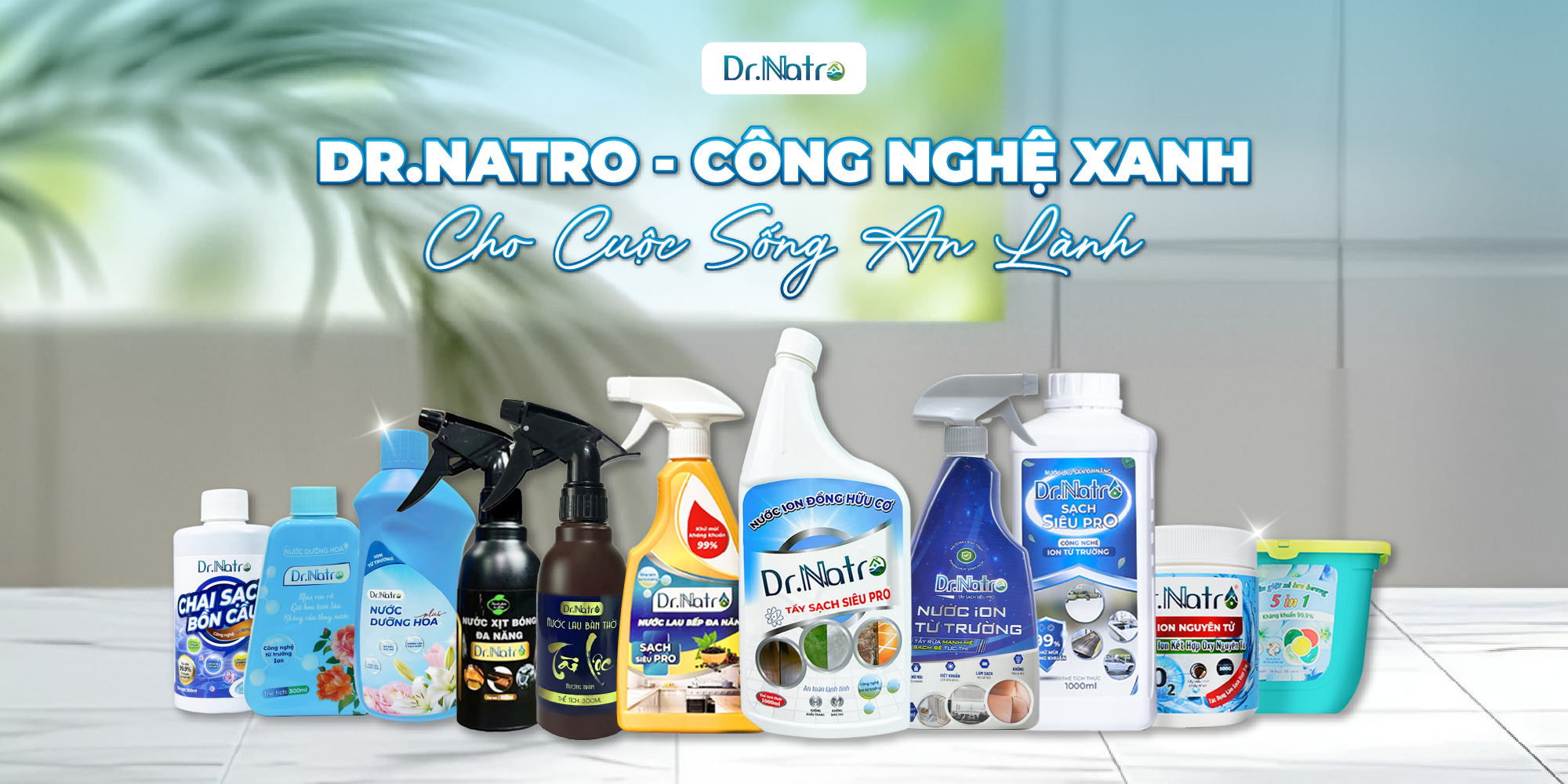 Hệ sinh thái sản phẩm Dr Natro