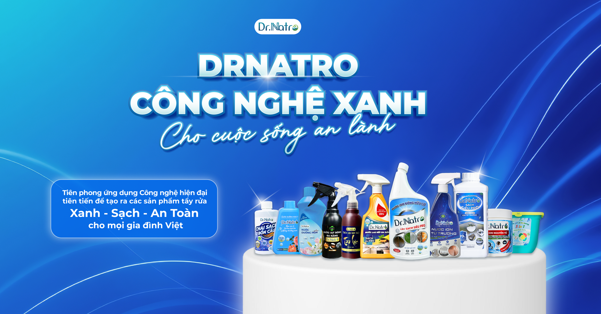 Hệ sinh thái sản phẩm Dr Natro
