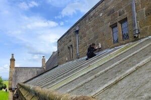 Thiết bị TAKEX lắp đặt bảo vệ mái nhà, di sản