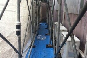 Thiết bị TAKEX lắp đặt cho Báo động giàn giáo xây dựng