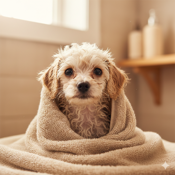 poodle-bi-run-sau-khi-tam