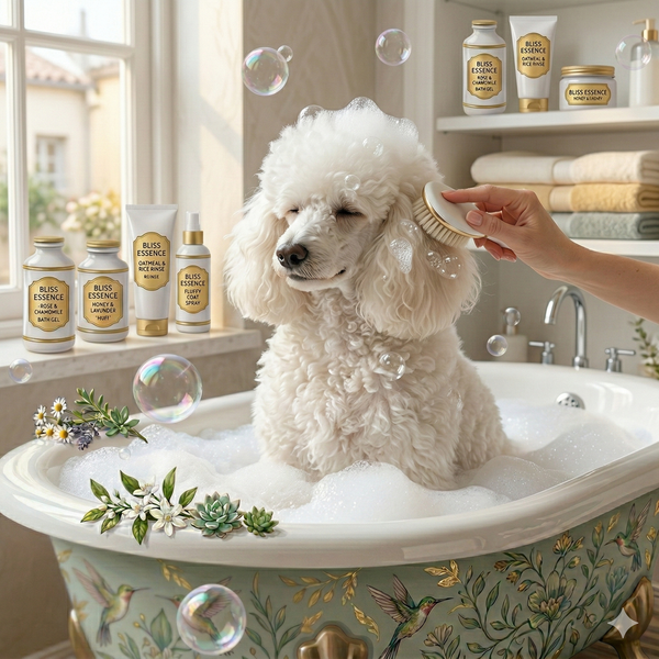 tam-cho-poodle-dung-cach