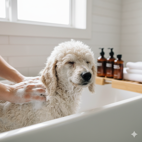 tam-cho-poodle-dung-cach