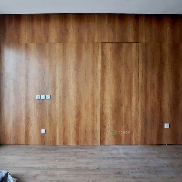 Cửa gỗ giấu khuôn