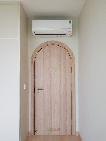 Cửa vòm gỗ
