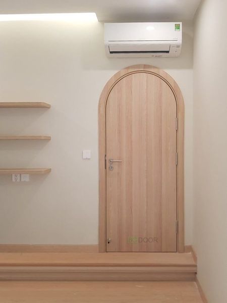 Cửa vòm gỗ