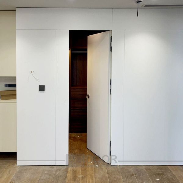 Cửa gỗ giấu khuôn