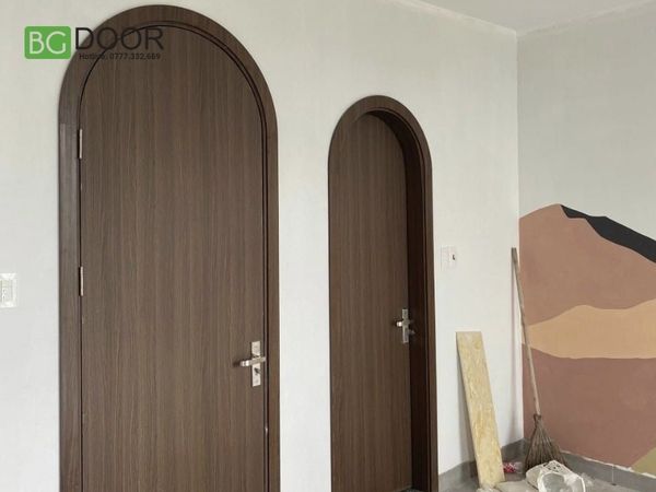 mẫu cửa MDF phòng ngủ