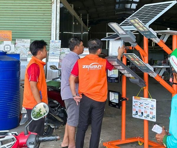 đèn năng lượng mặt trời ZEALSUN