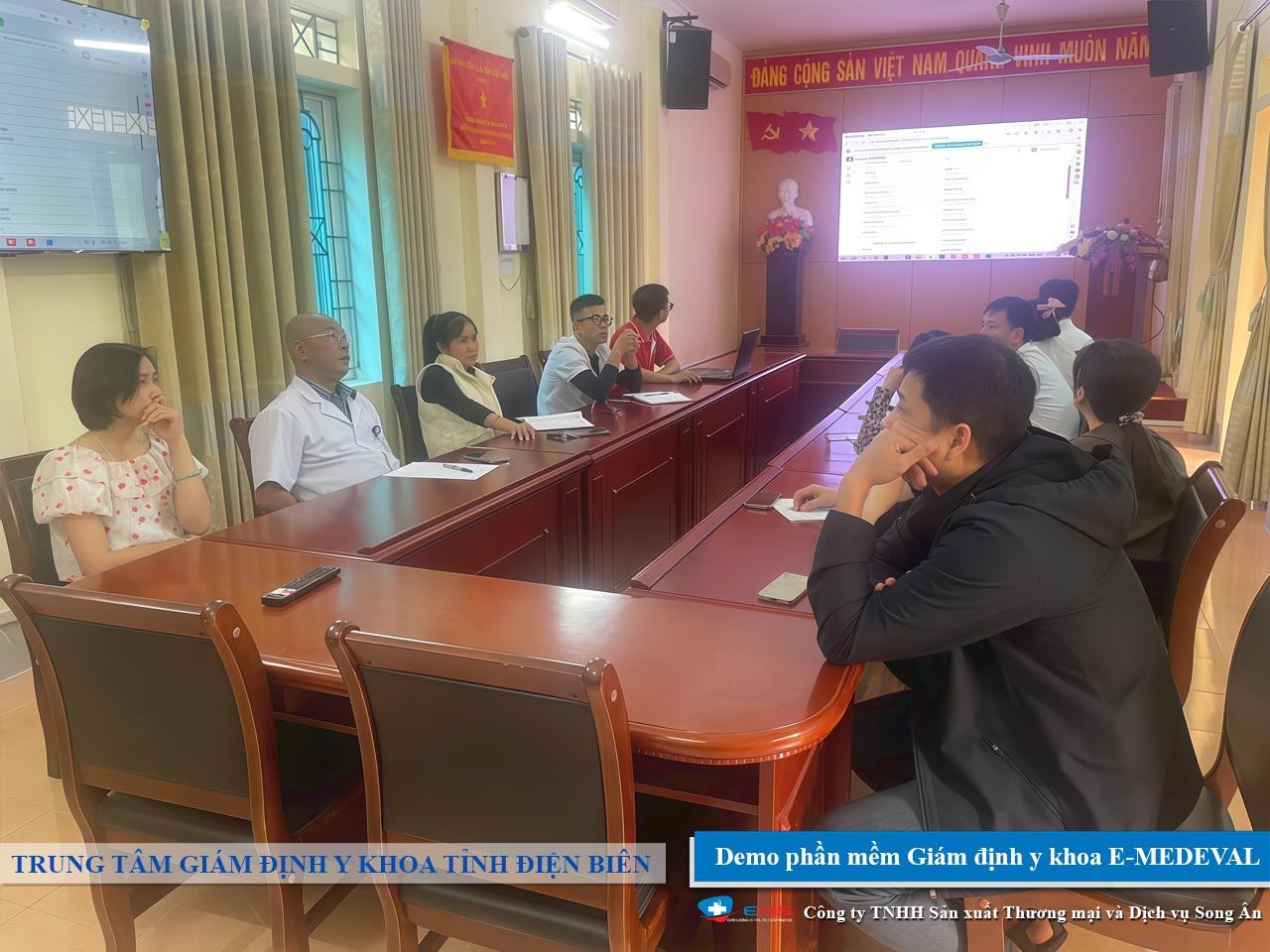 Buổi trao đổi chuyển đổi số giám định y khoa tại Trung tâm Giám định Y khoa tỉnh Điện Biên với giải pháp E-Medeval