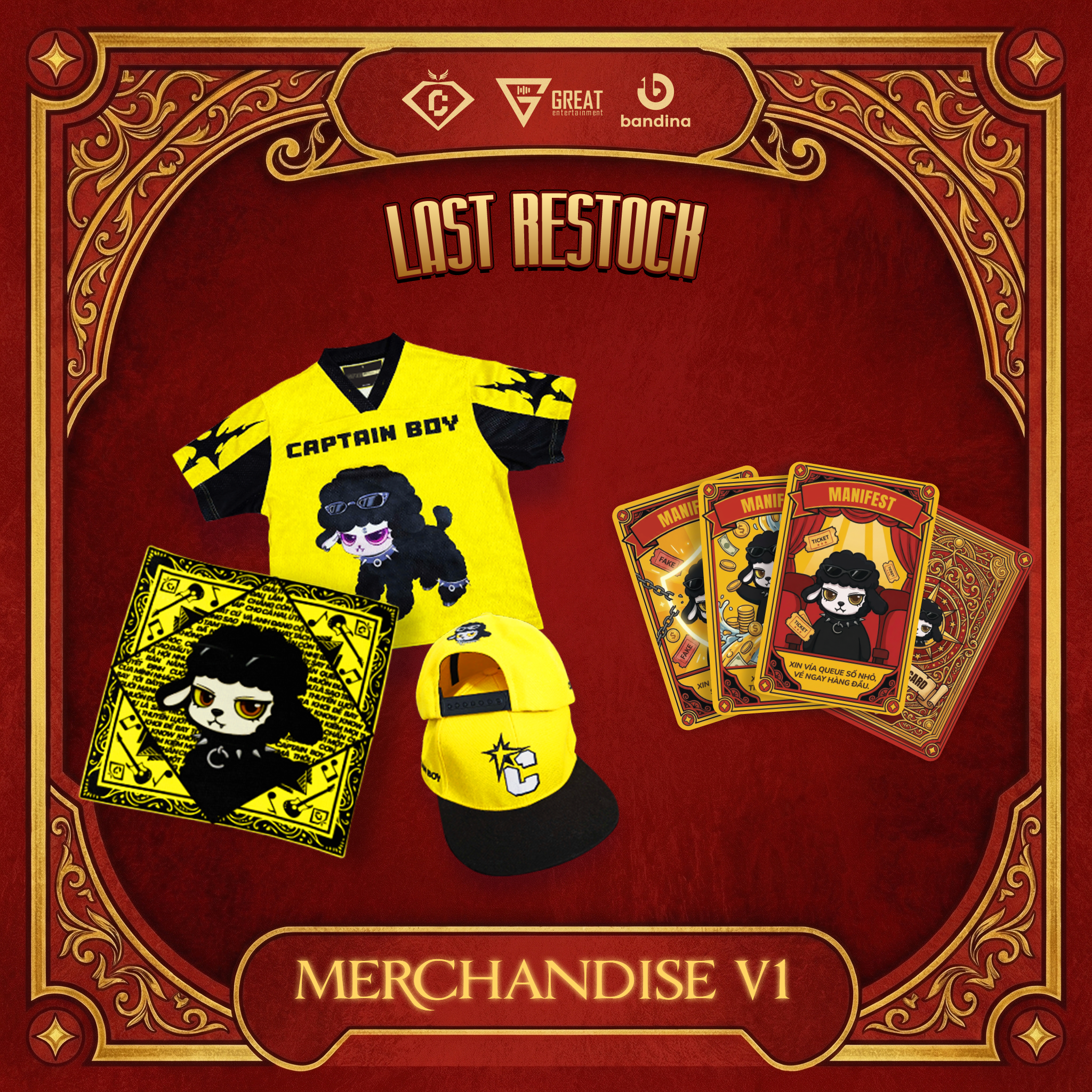 CAPTAIN BOY: MERCH V1 EDITION
