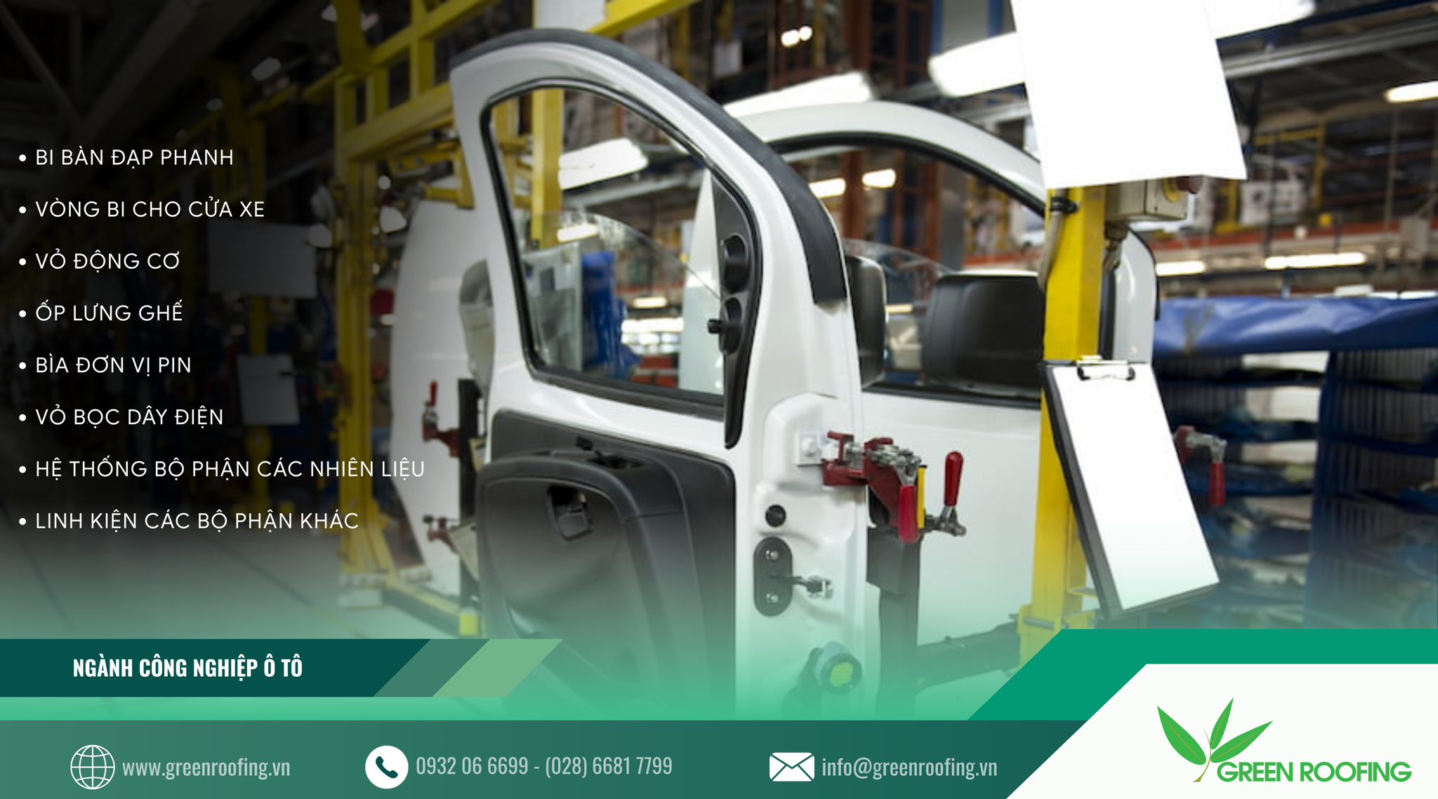 Ứng dụng thực tế của nhựa kỹ thuật trong ngành ô tô