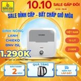 Bình Nóng Lạnh Chieko BNV-15L: Đón Gió Mùa Với Giá Giảm Một Nửa