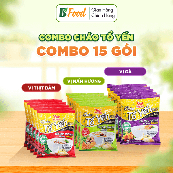 Cháo Tổ Yến Gold - B’ Food