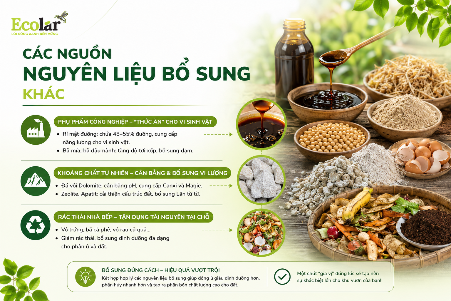 Nhóm 3: Các Nguồn Nguyên Liệu Bổ Sung Khác