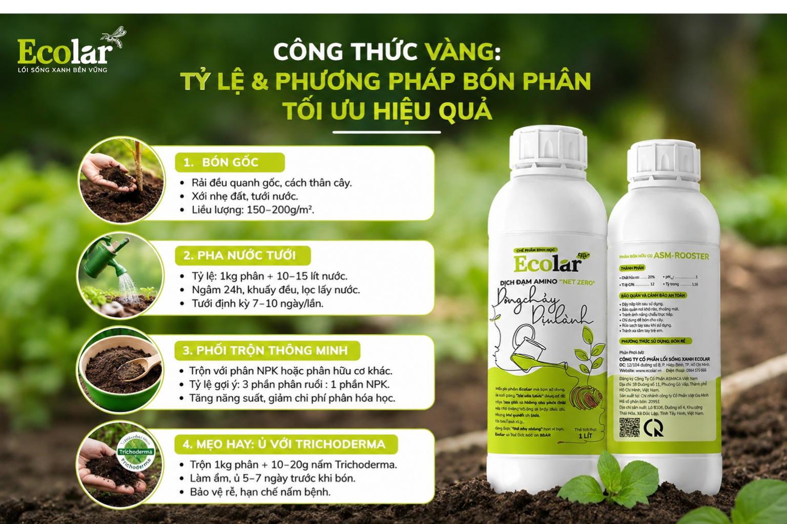 Công Thức Vàng: Tỷ Lệ & Phương Pháp Bón Phân Tối Ưu Hiệu Quả
