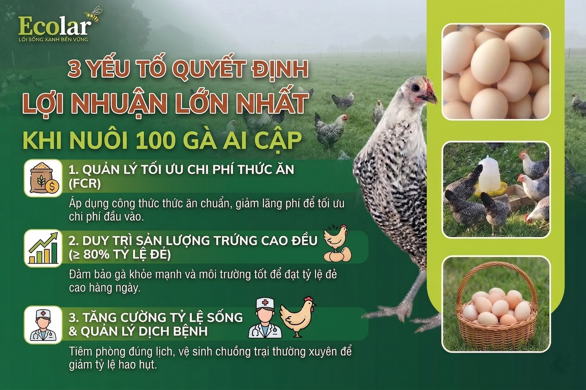 Vậy Chính Xác, Nuôi 100 Gà Ai Cập Lãi Bao Nhiêu Một Tháng?