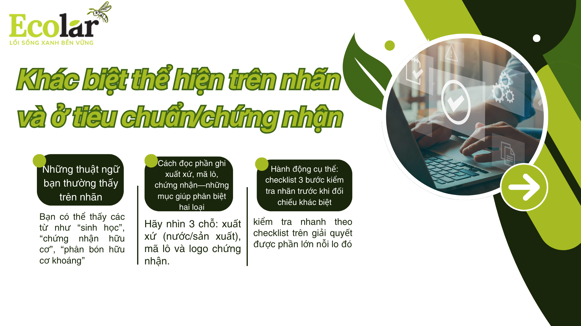 tiêu chuẩn chứng nhận