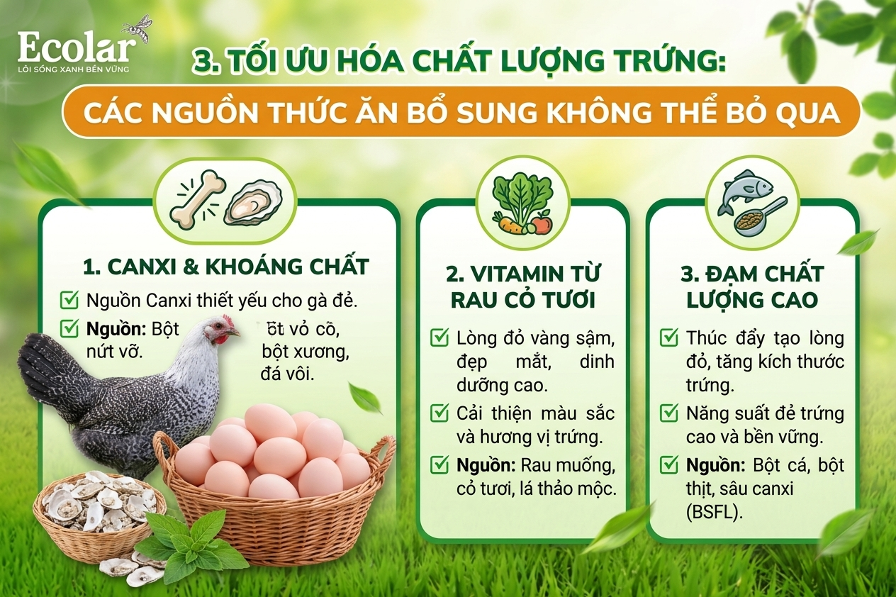 Tối Ưu Hóa Chất Lượng Trứng