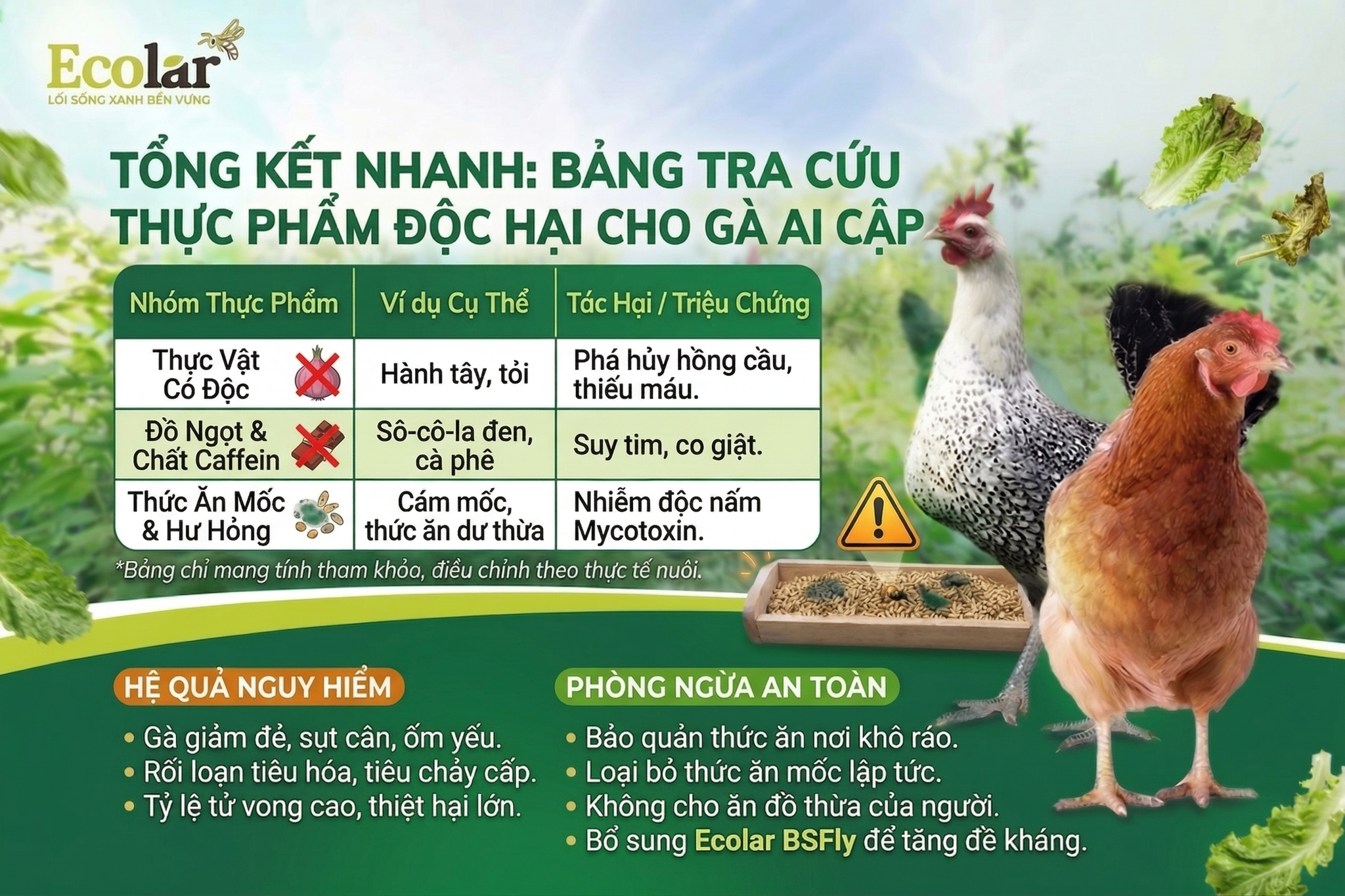 Quản lý nước kém và lạm dụng thuốc/hóa chất qua nước uống