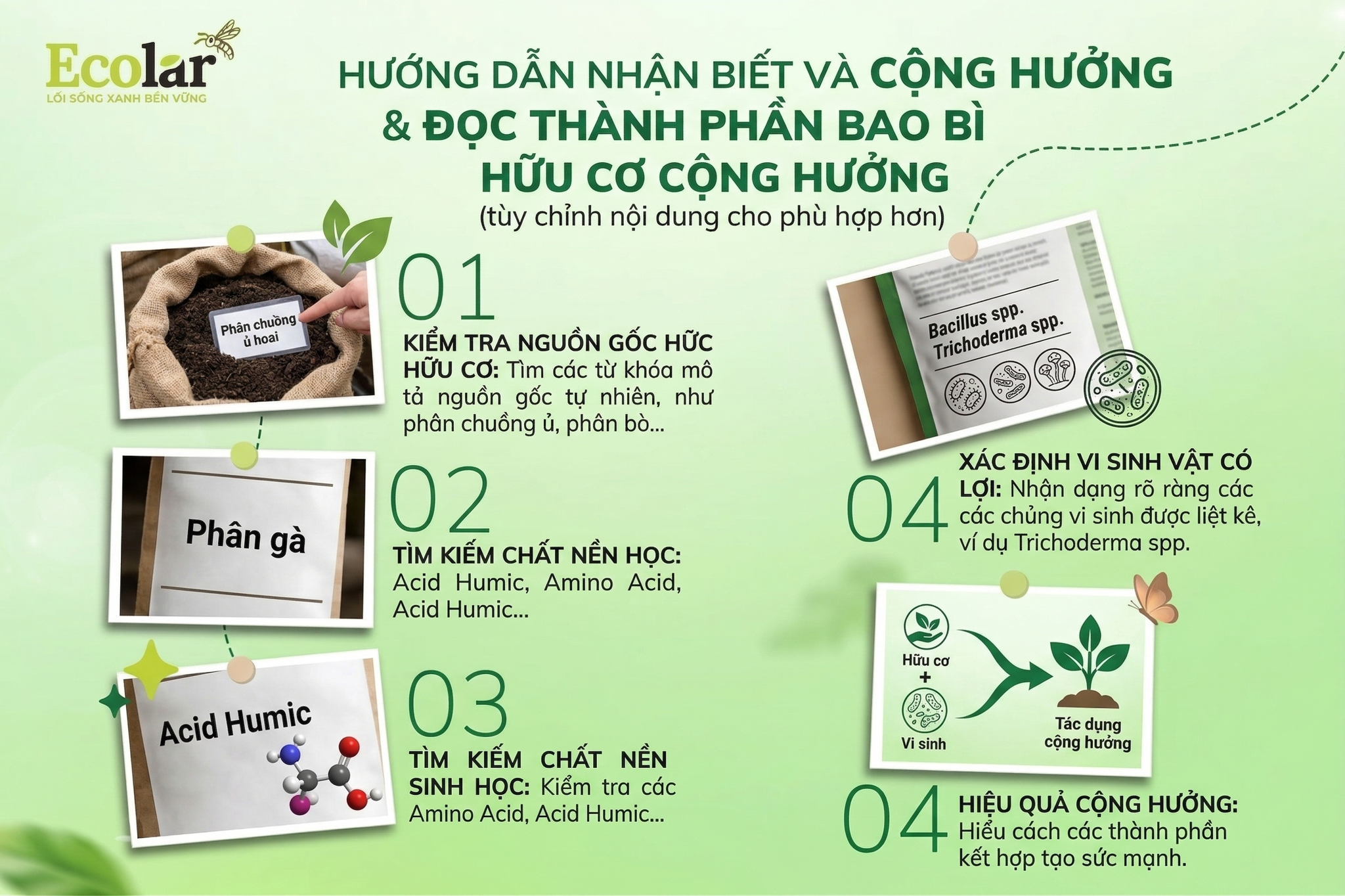Sự Cộng Hưởng và Cách Nhận Biết Thành Phần Trên Bao Bì