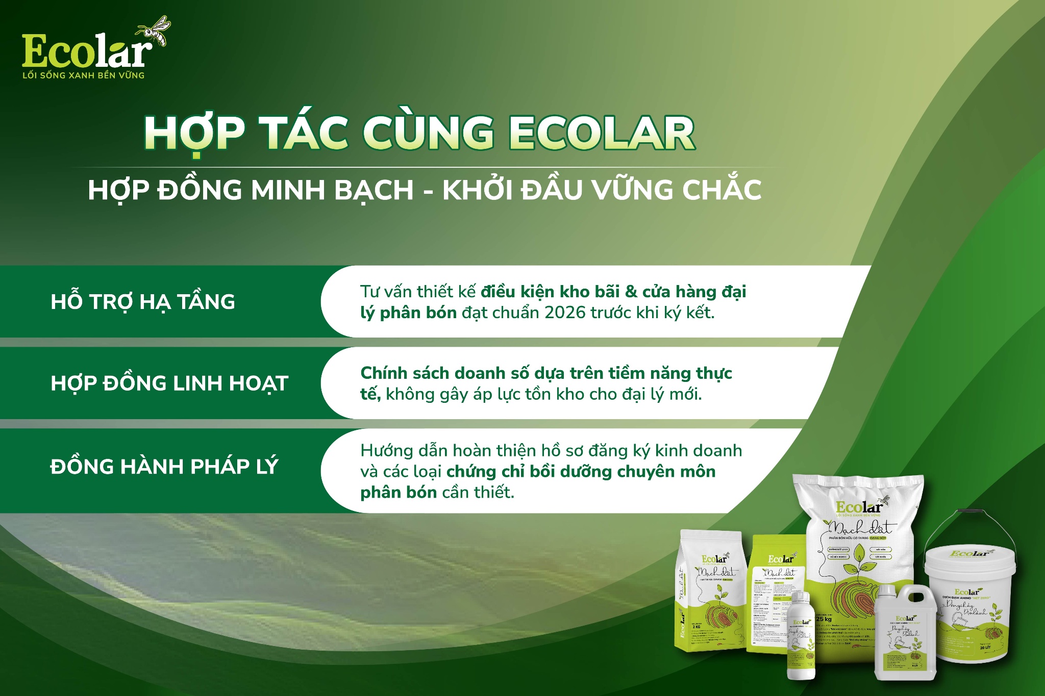 hợp tác cùng ecolar
