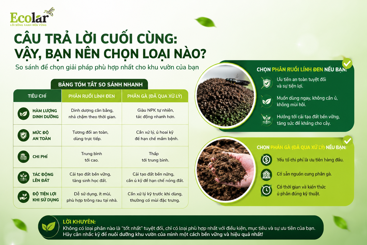Câu Trả Lời Cuối Cùng: Vậy, Bạn Nên Chọn Loại Nào?