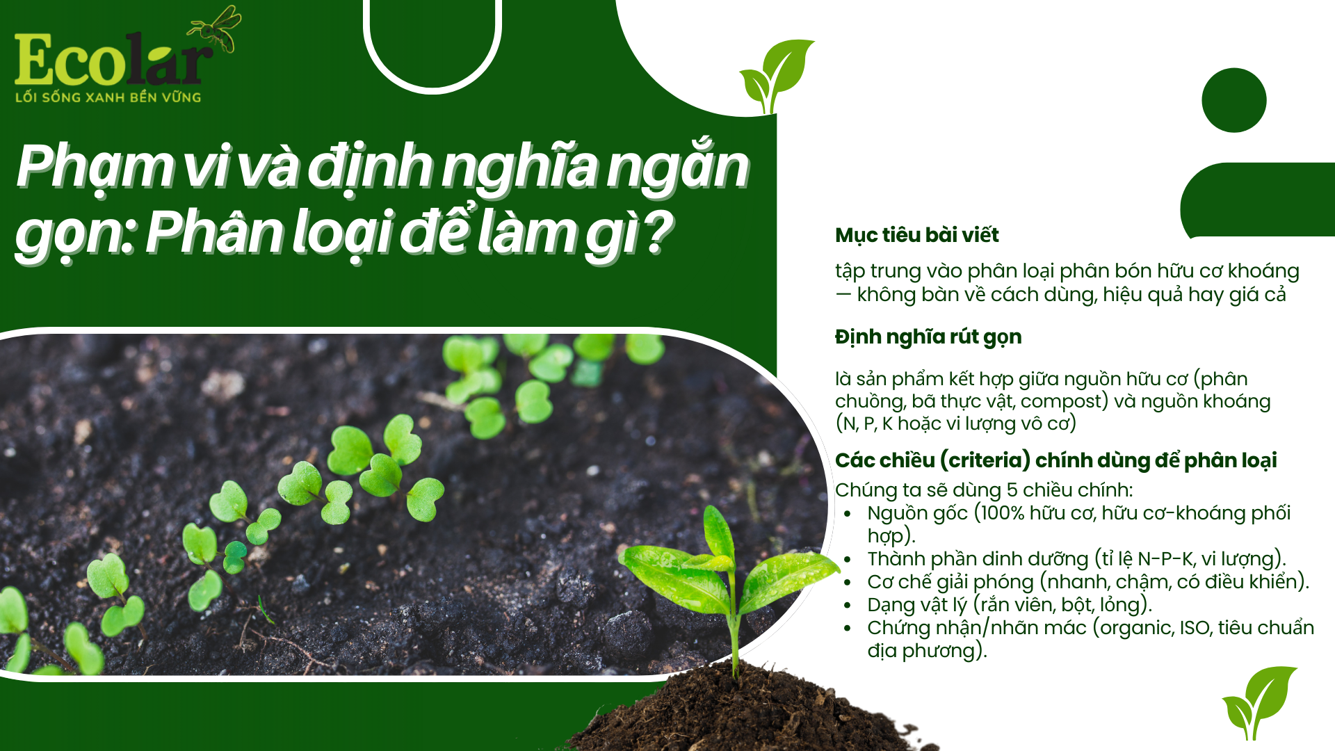 phạm vi và định nghĩa ngắn gọn