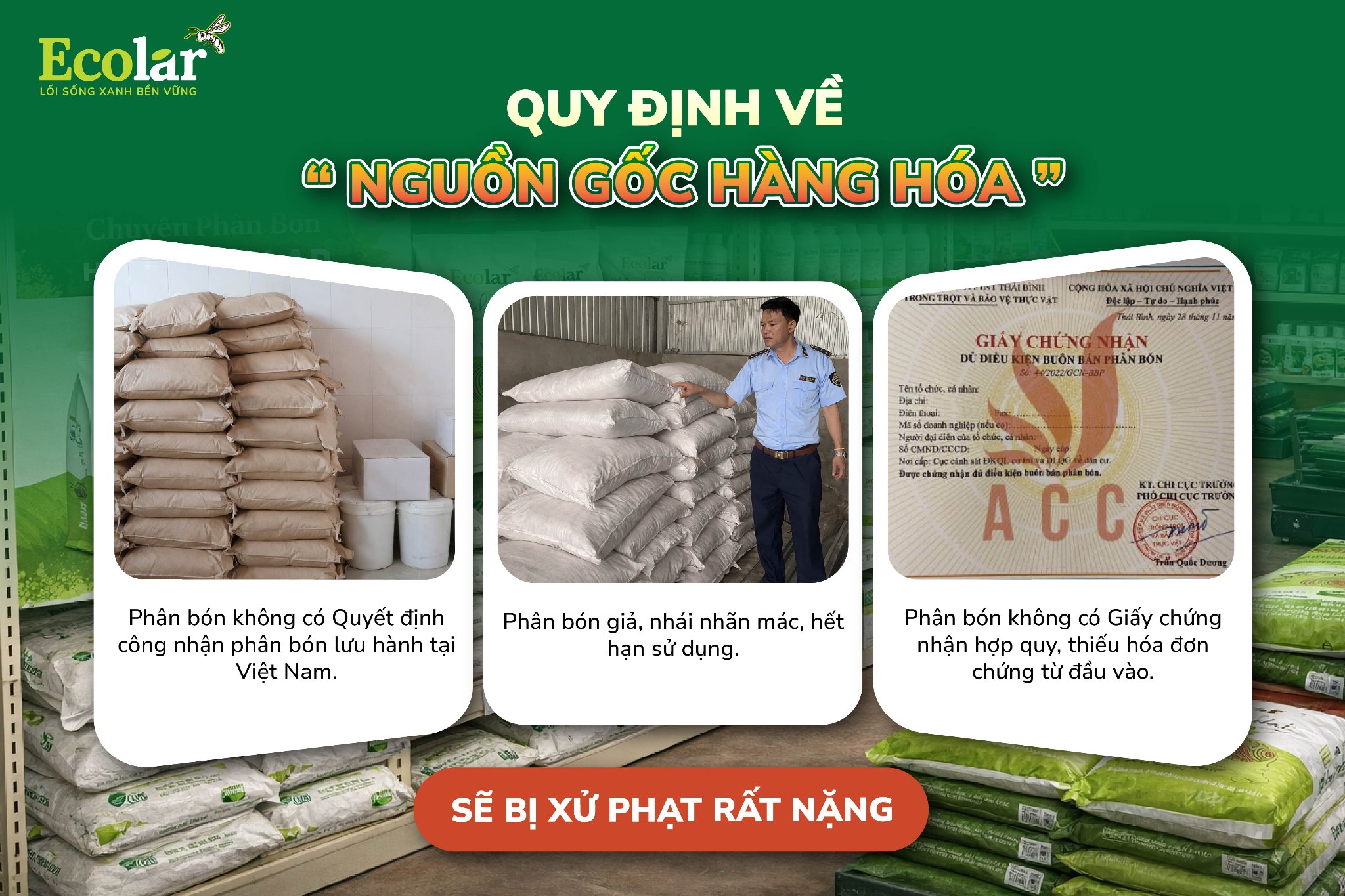 quy định nguồn gốc hàng hóa