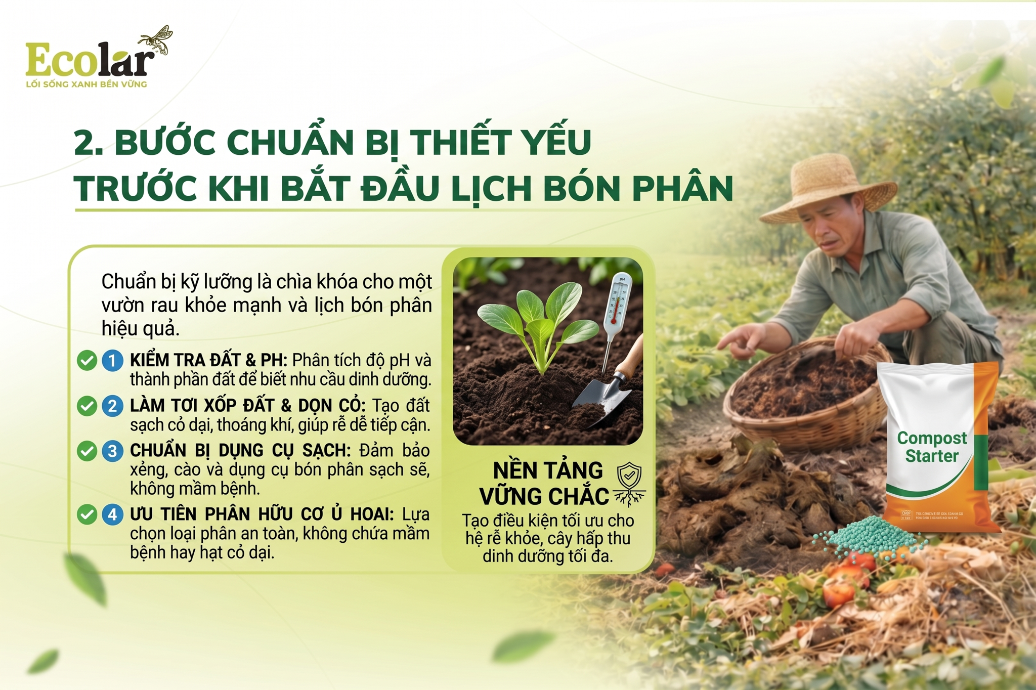 Bước Chuẩn Bị Thiết Yếu Trước Khi Bắt Đầu Lịch Bón Phân