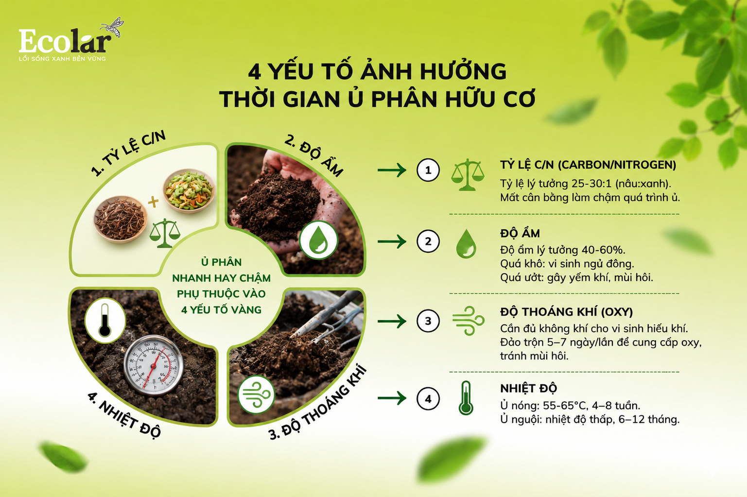Ủ Phân Hữu Cơ Mất Bao Lâu? Câu Trả Lời Nhanh (Và Tại Sao Nó Phức Tạp)
