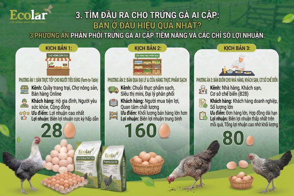 Tìm Đầu Ra Cho Trứng Gà Ai Cập: Bán Ở Đâu Hiệu Quả Nhất?