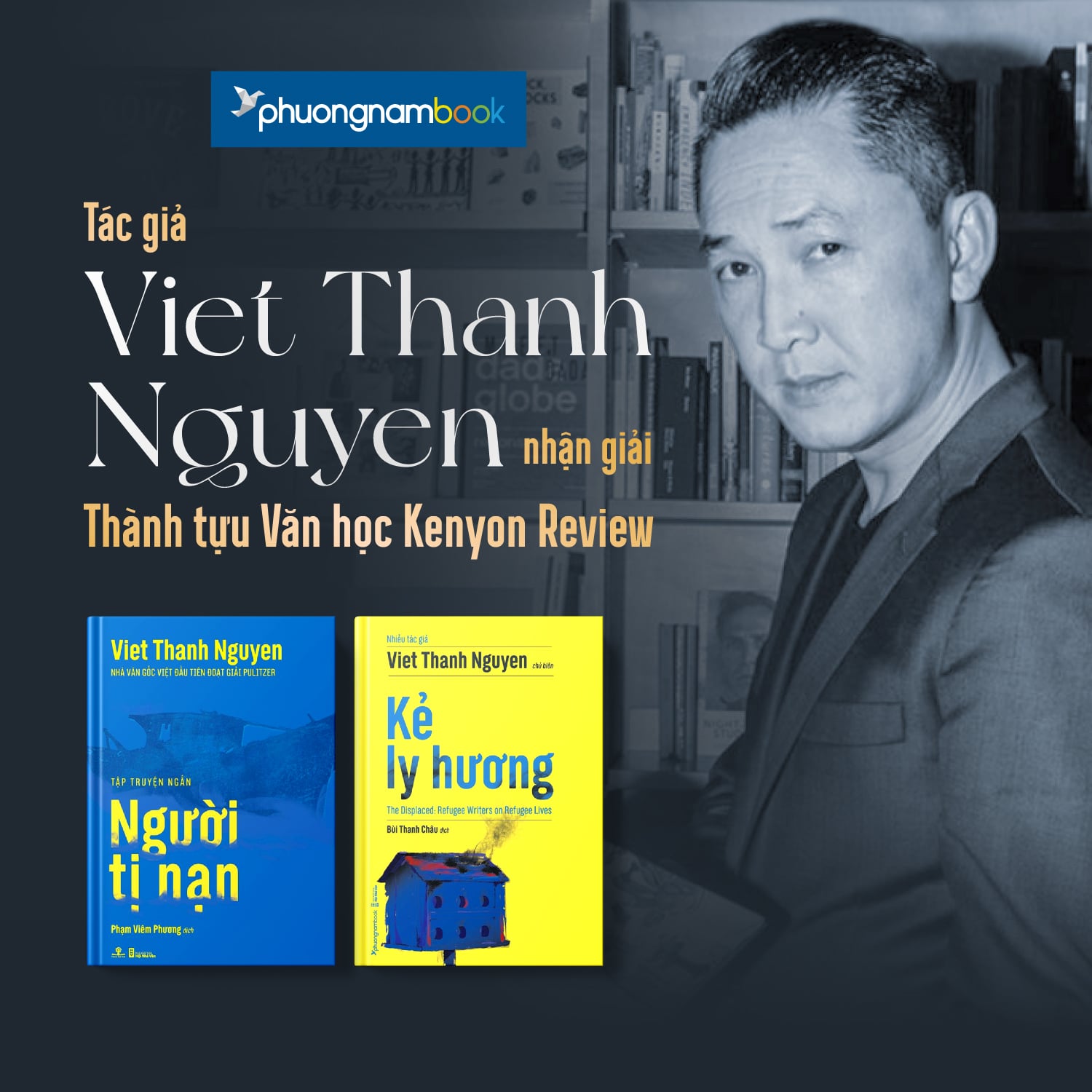 Tác giả gốc Việt Viet Thanh Nguyen nhận thêm giải thưởng văn học