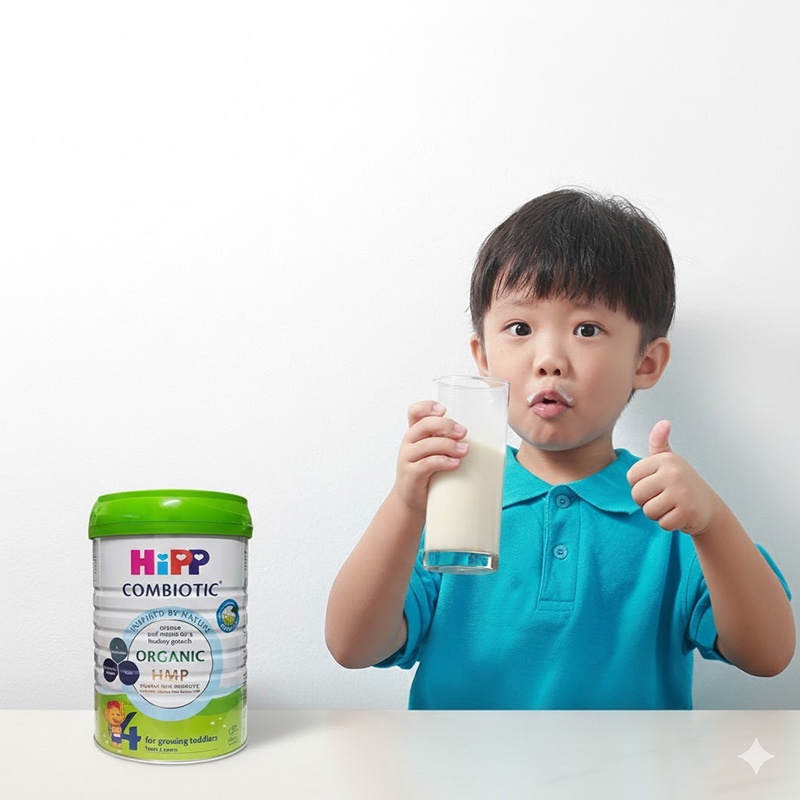 HiPP 4 Organic Combiotic rất phù hợp cho trẻ trên 3 tuổi biếng ăn, chậm tăng cân