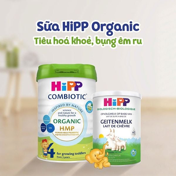 Tiêu chí lựa chọn các dòng HiPP Combiotic 1,2,3,4