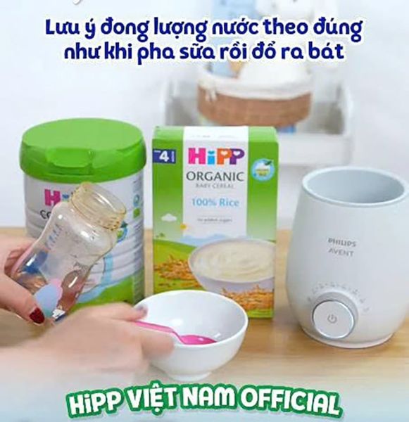Lưu Ý Quan Trọng Khi Pha Bột Ăn Dặm HiPP Với Sữa Công Thức